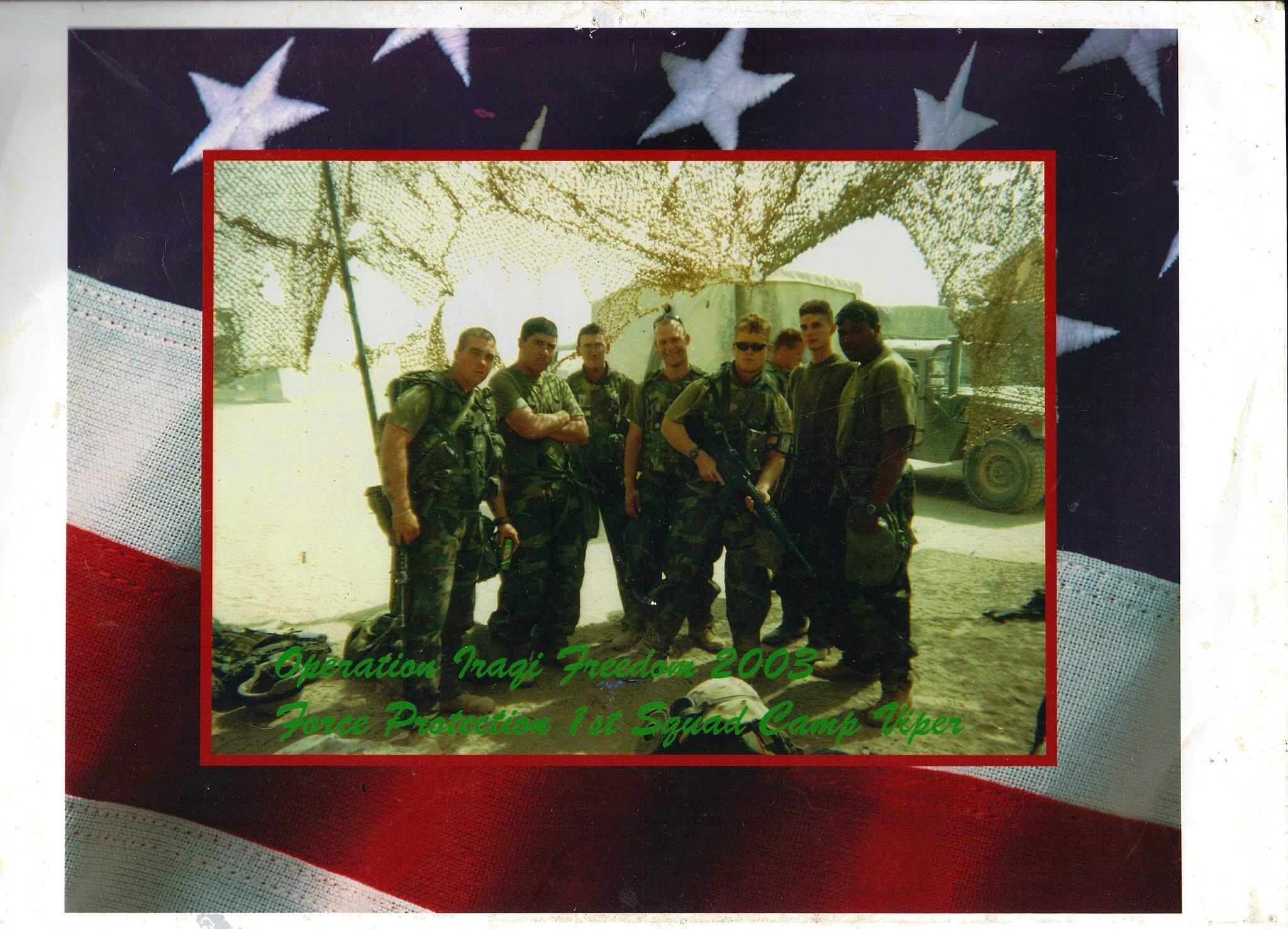 Operation Iraqi Freedom 2003, Force Protection 1st Squad, Camp Viper